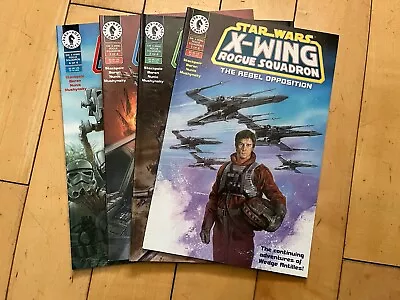 Buy Star Wars X-Wing Rogue Squadron Rebel Opposition 1-4 Complete Set 1995 VFN-NM • 22.75£