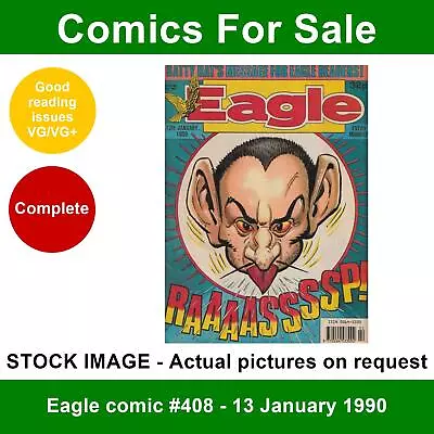 Buy Eagle Comic #408 - 13 January 1990 - VG/VG+ • 3.99£