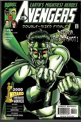 Buy Avengers - Vol 3 No. 34 - November 2000 - Marvel Comics - The Avengers • 1.49£