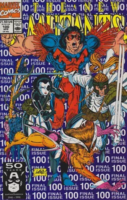 Buy New Mutants (1983) # 100 (8.0-VF) 1st X-Force, FINAL ISSUE 1991 • 7.20£