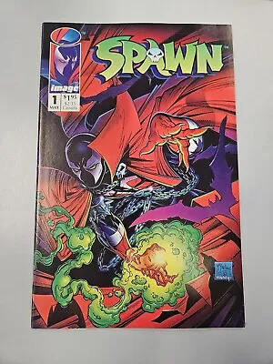 Buy Spawn #1 (Image Comics,  1992) 1st Appearance, 1st Sam & Twitch, Malebogia  • 19.71£