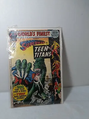 Buy World's Finest No. 205 Superman And Teen Titans Neal Adams Cover DC Comics 1971 • 8.95£