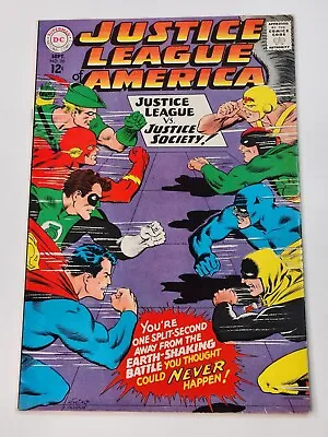 Buy Justice League Of America 56 Classic Battle JLA Vs JSA Silver Age 1967 • 31.53£