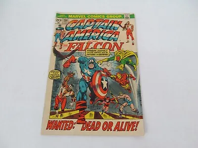 Buy Vintage 1972 Marvel Captain America & Falcon 154  • 5.61£