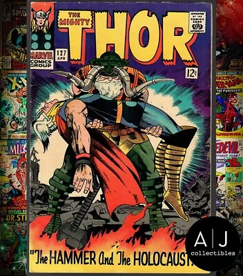Buy Thor #127 FN+ 6.5 Marvel 1966 • 80.31£