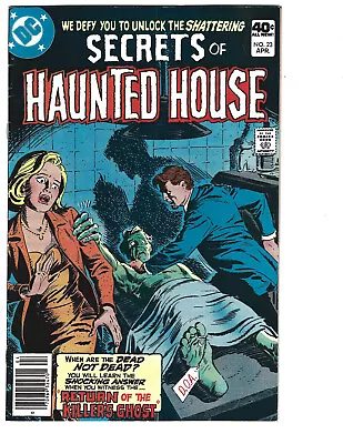 Buy Secrets Of Haunted House #23 (4/80) FN+ (6.5)  Great Bronze Age! • 3.45£