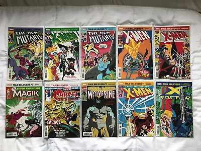 Buy MARVEL True Believers #1 X-MEN X MEN Mutants Wolverine Comic Book JOB LOT Bundle • 7.99£
