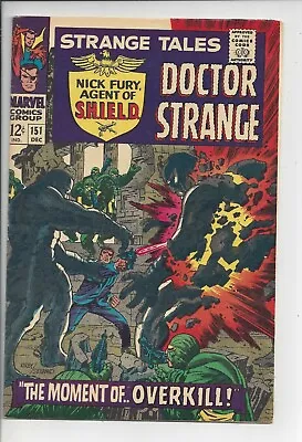 Buy Strange Tales #151--F (6.5)--First Marvel Work By Jim Steranko! 1966 • 47.97£