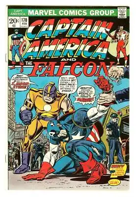 Buy Captain America #170 6.5 // 1st Full Appearance Of Moonstone Marvel Comics 1974 • 23.68£