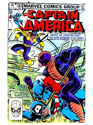 Buy Marvel CAPTAIN AMERICA (1983) #282 1st New NOMAD Jack Monroe App VF Ships FREE! • 14.78£