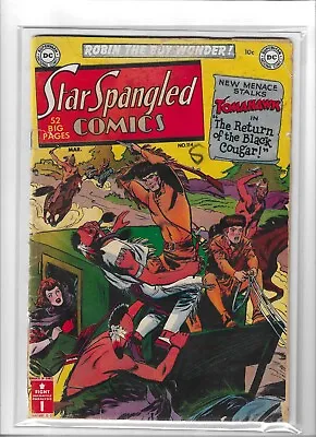 Buy Star Spangled Comics # 114  Fair/Good [1951] Robin Origin Retold Key Issue • 125£