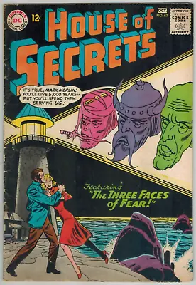 Buy House Of Secrets 62   2nd Appearance Of Eclipso!   VG-  1963 DC Comic • 31.94£
