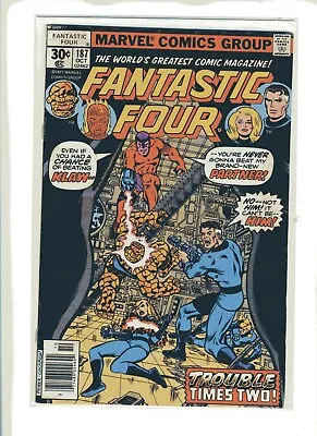 Buy Marvel Comics Fantastic Four #187 Nostalgic Bronze Trouble Times Two • 5.48£