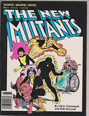 Buy Gn New Mutants Marvel Graphic Novel #4 1982 6th Print Claremont 1st Appearance! • 15.76£