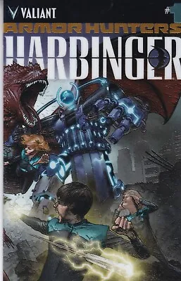 Buy Valiant Comics Armor Hunters Harbinger #1 Jul 2014 Chromium Same Day Dispatch • 6.99£