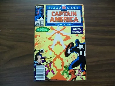 Buy Captain America #362 By Marvel Comics (1989) In Very Fine Condition • 6.36£