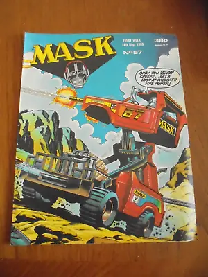 Buy Vintage MASK Comic Issue 57 Issue 1988 • 4.99£