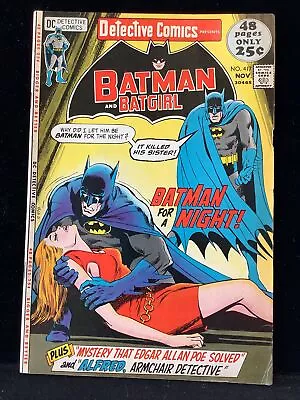 Buy Detective Comics 417 VG/FN-  Adam’s Cover • 18.14£