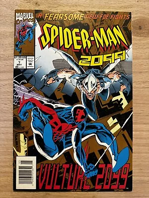 Buy Spider-Man 2099 #7 Marvel Comics 1992 Newsstand Edition VF+/NM • 7.08£