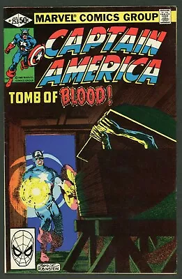Buy Captain America #253 (1981) First Union Jack III Baron Blood See Scans • 10.40£
