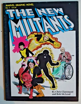 Buy Marvel Graphic Novel #4 New Mutants 1st Print Claremont Mcleod Tpb • 25£