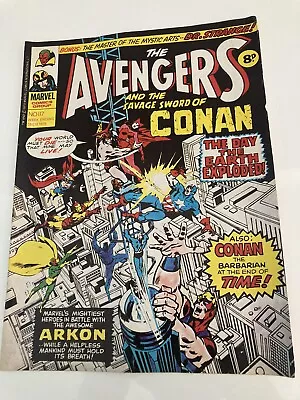 Buy The Avengers And The Savage Sword Of Conan Marvel Comic #117 13/12/1975  • 1.99£