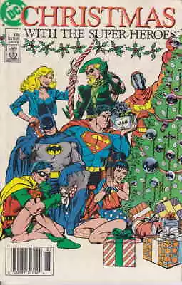 Buy Christmas With The Super-Heroes #1 (Newsstand) FN; DC | John Byrne - We Combine • 7.93£