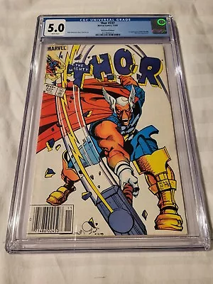 Buy Thor #337 CGC NM/M 5.0 White Pages Newsstand Variant 1st Beta Ray Bill! • 55.17£