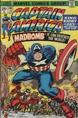 Buy Captain America (Vol 1) # 193 (FN+) (Fne Plus+) Marvel Comics ORIG US • 22.49£