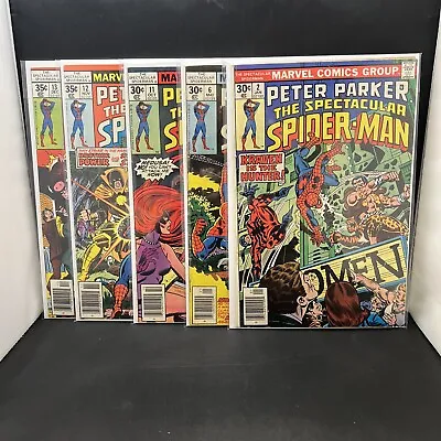 Buy Peter Parker The Spectacular Spider-Man Lot #s 2 6 11 12 & 13 Marvel (B13)(20) • 17.34£