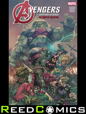 Buy AVENGERS BY JONATHAN HICKMAN COMPLETE COLLECTION VOLUME 2 GRAPHIC NOVEL 344 Pgs. • 25.99£