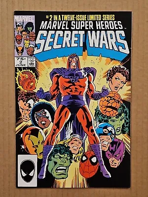 Buy Marvel Super-Heroes Secret Wars #2 Marvel 1984 NM- • 11.85£