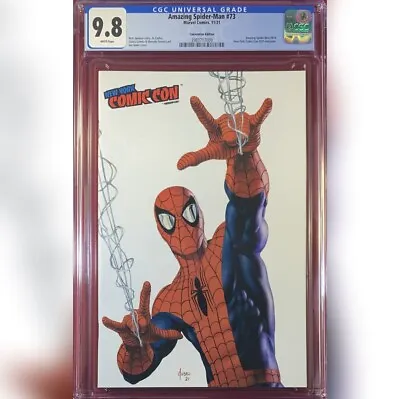 Buy Amazing Spider-man #73 Joe Jusko Convention Variant Edition Cgc 9.8 • 79.17£