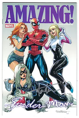 Buy Marvel Comics AMAZING SPIDER-MAN #1 First Printing Kirkham Exclusive Signed COA • 10.39£