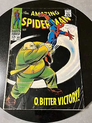 Buy Amazing Spider-Man #60 GD 1968 Kingpin Cover • 25£