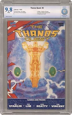 Buy Thanos Quest #2 1st Printing CBCS 9.8 1990 0002747-AA-003 • 60.88£