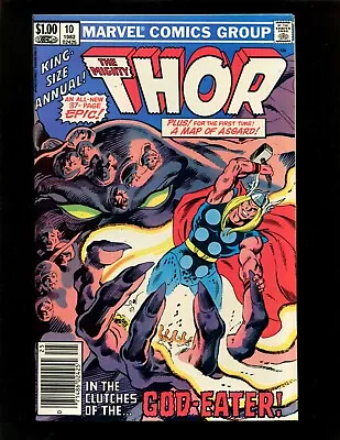 Buy Thor Annual #10 (News) VFNM 1st Demogorge 1st Asgard Map 1st Yama Loki Mephisto • 23.62£