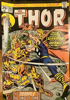 Buy Marvel Comics Group 1976 The Mighty Thor #245 • 55.34£