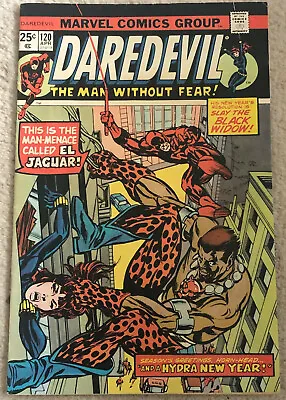 Buy Daredevil 120 - 1st App El Jaguar (publ. April 1975) • 16.09£