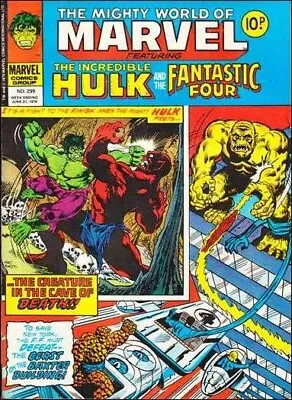 Buy Mighty World Of Marvel Featuring The Incredible Hulk & The Fantastic Four #299 • 4.99£