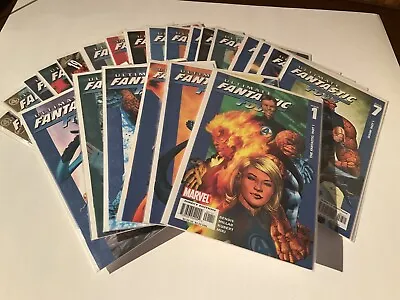 Buy Ultimate Fantastic Four 1-60 Annual 1-2 Missing 20-22 Nm Near Mint Marvel Comics • 79.66£