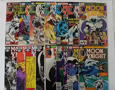Buy Moon Knight #1-21 Mixed Lot 1980 Series 15 Issues Including #1 #2 #3 #5 #6 #7 • 145£