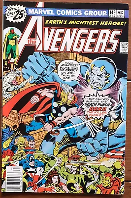 Buy The Avengers 149, George Perez, Marvel Comics, July 1976, Fn+ • 10.99£