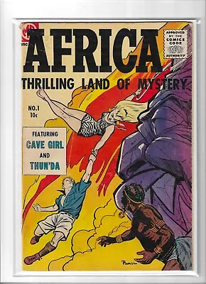 Buy AFRICA THRILLING LAND OF MYSTERY (ME ENTERPRISES) (1955 Series) # 1 Very Good • 69.95£