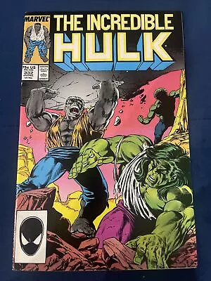 Buy Incredible Hulk #332 Vol.1 Marvel Comics Mcfarlane 1987 • 12.99£