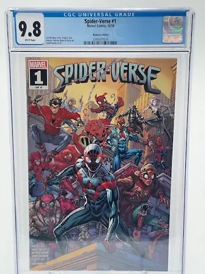 Buy Spider-Verse #1 CGC 9.8 Walmart Variant🔥1st Cover App Of Spider-Zero! • 71.49£