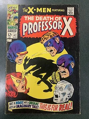 Buy Uncanny X-Men #42 (Marvel, 1968) Death Of Changeling John Buscema VG+ • 49.67£