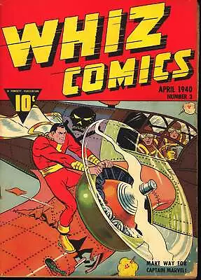 Buy 1940 Whiz Comics 3 5.5 • 4,000.47£
