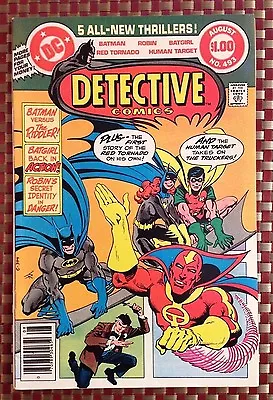 Buy Detective Comics #493 9.0 VF/NM WP 1st Swashbuckler & Riddler App DC Comics 1980 • 13.79£