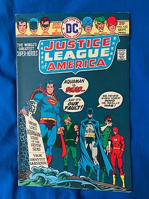 Buy JUSTICE LEAGUE OF AMERICA  #122 /  The Great Identity Crisis   / 1975 • 31.57£